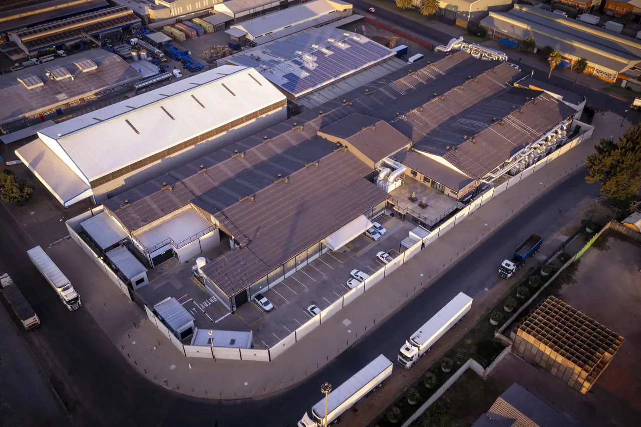 Aerial view of the Biogenetics Labs facility